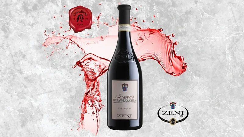 Amarone della Valpolicella DOCG barrique olasz vörösbor, Cavallino Csepel
