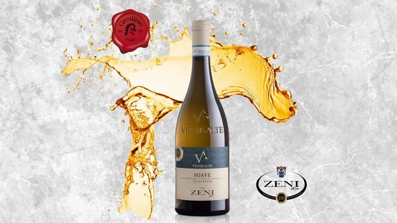 Soave Classico DOC olasz fehérbor, Cavallino étterem Csepel