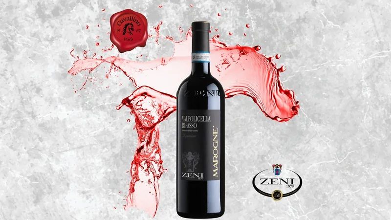 Valpolicella Ripasso Superiore DOC olasz vörösbor, Cavallino Csepel