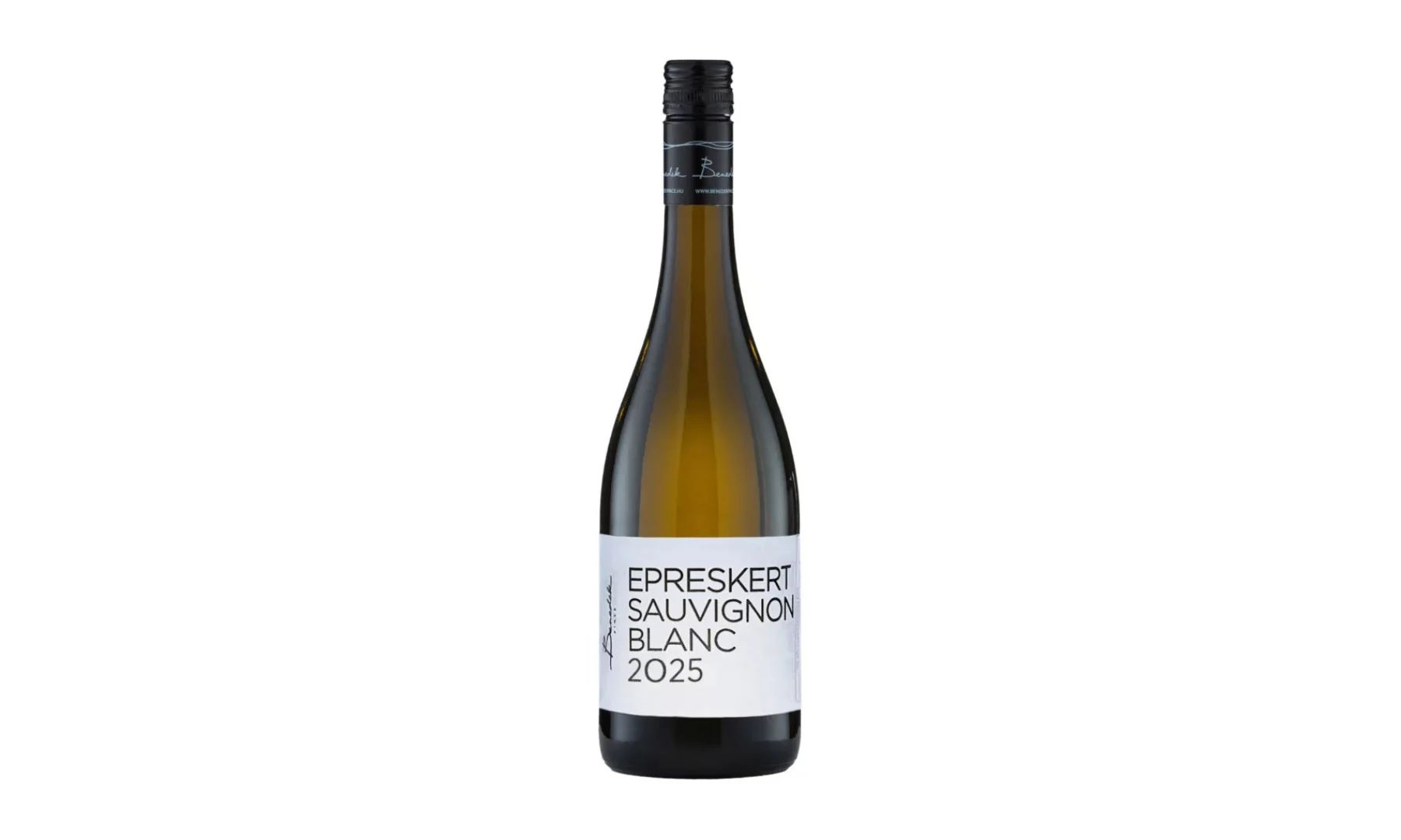 Benedek Epreskert Sauvignon Blanc fehérbor, Fermento pizzéria Budán