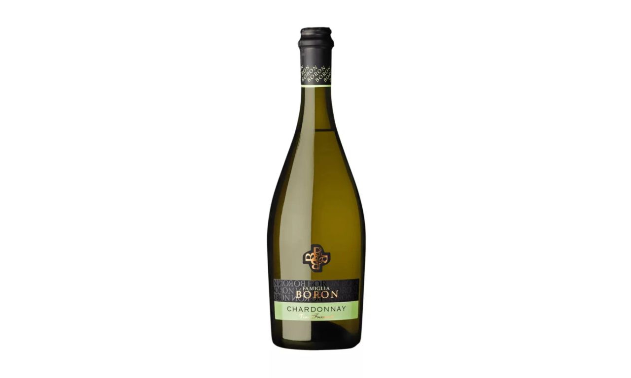 Famiglia Boron Chardonnay Frizzante gyöngyöző bor, Fermento Budapest