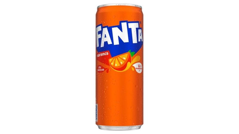 Fanta narancsos üdítő 0,33 l, Fermento pizzéria Budán