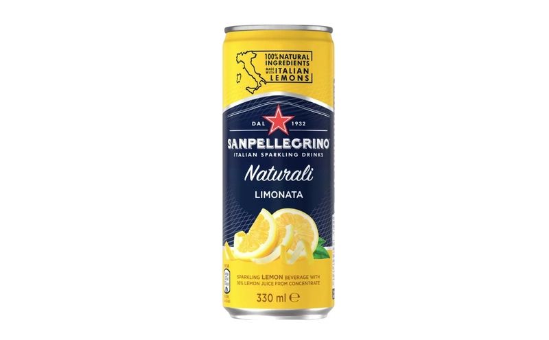 San Pellegrino Limonata citromos üdítő, Fermento pizzéria Budán