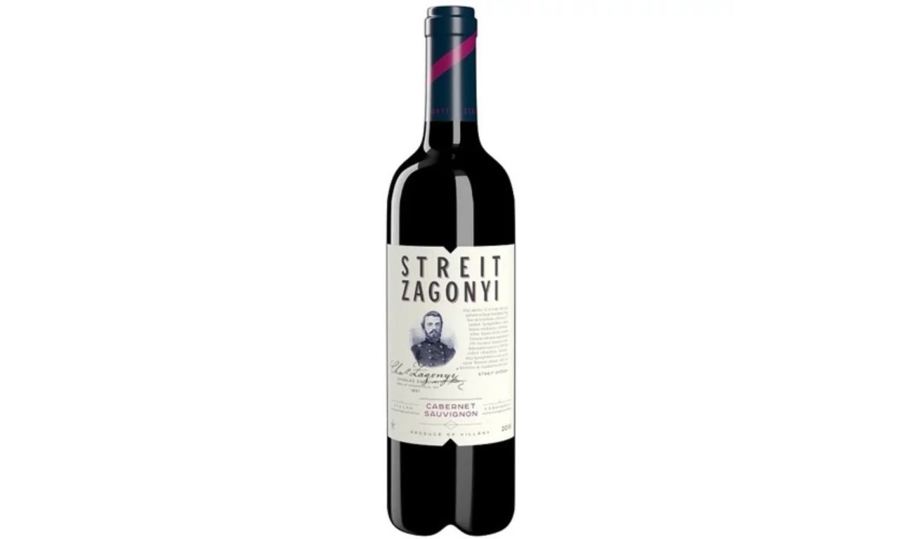 Streit-Zágonyi Kékfrankos Rosé bor, Fermento pizzéria Budapest